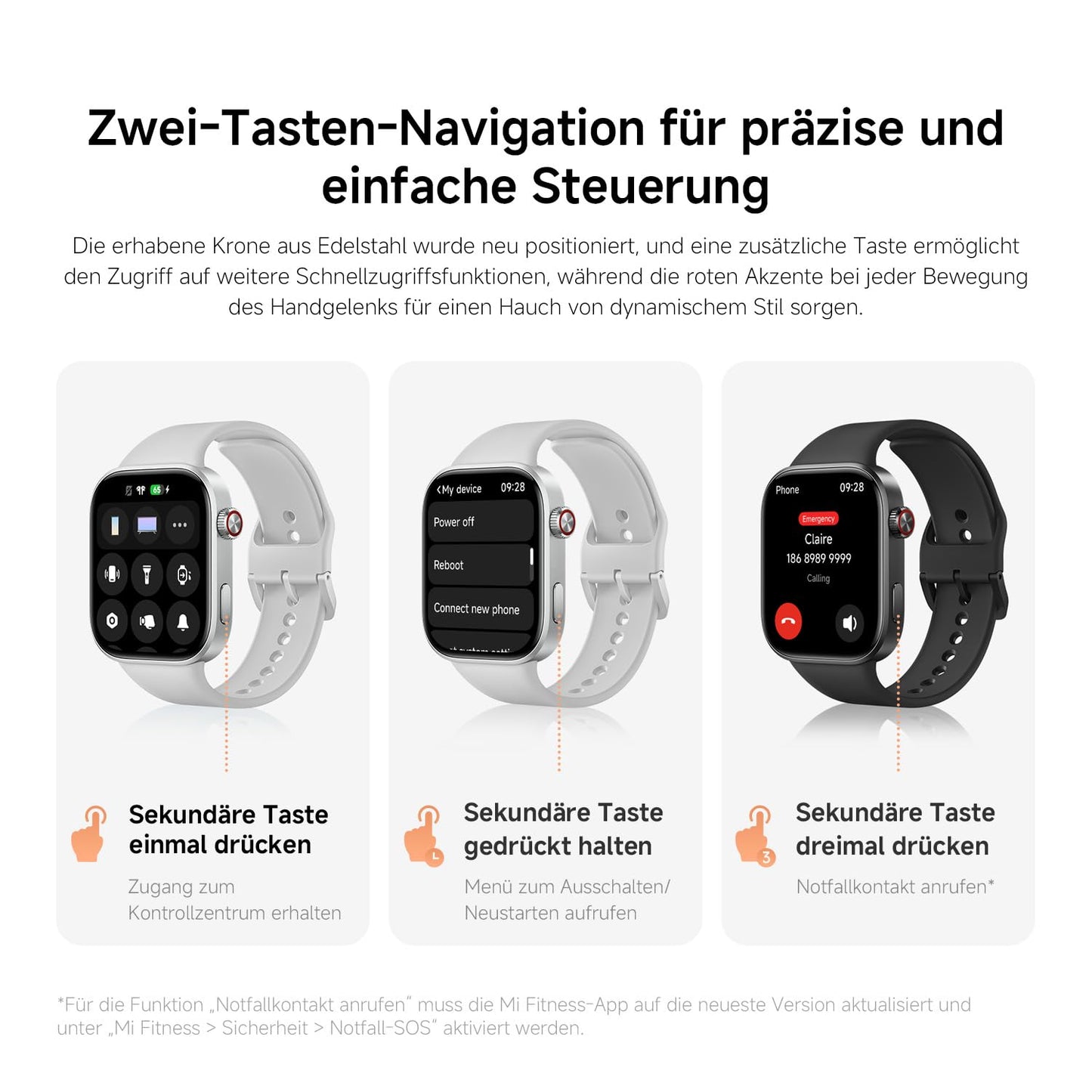 XIAOMI Redmi Watch 6 NFC, smartwatch for women and men, 2.07'' AMOLED, fitness tracker with heart rate/sleep, 150+ sports modes, 24 days battery life, 5ATM, GPS, Android & iOS, Black - M2560W1