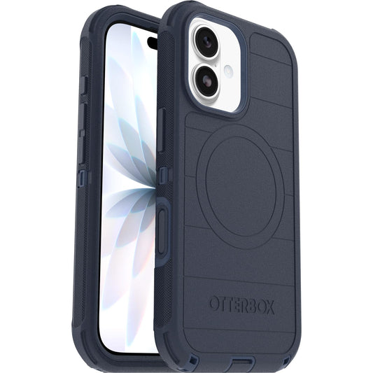 Husă OtterBox Defender Pro MagSafe pentru iPhone 17, albastră - 77-98358