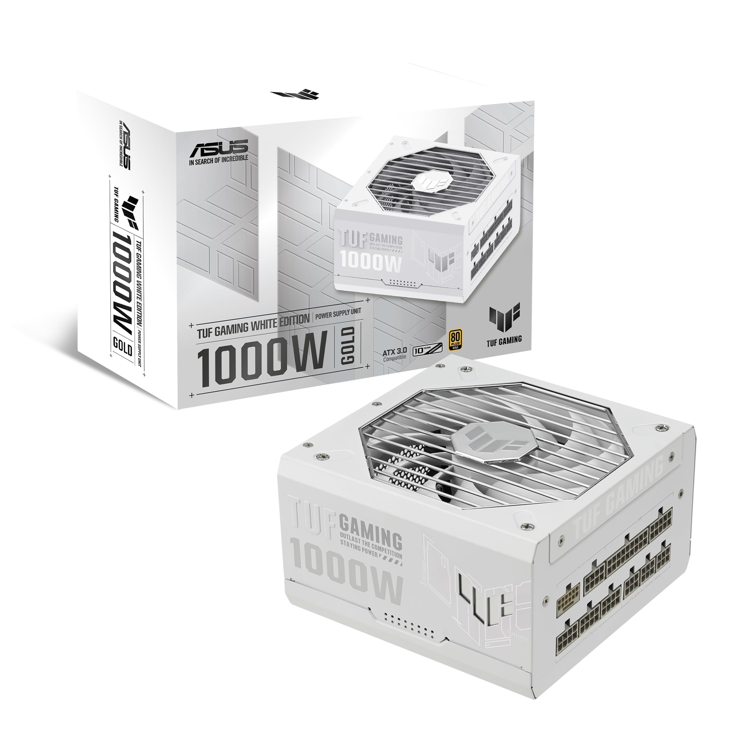 ASUS TUF Gaming 1000W Gold Gaming Power Supply - 90YE00S5-B0NA00