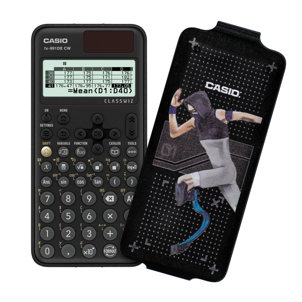 Casio FX-991DE CW ClassWiz technical scientific calculator - FX-991DEX-CASE-RN