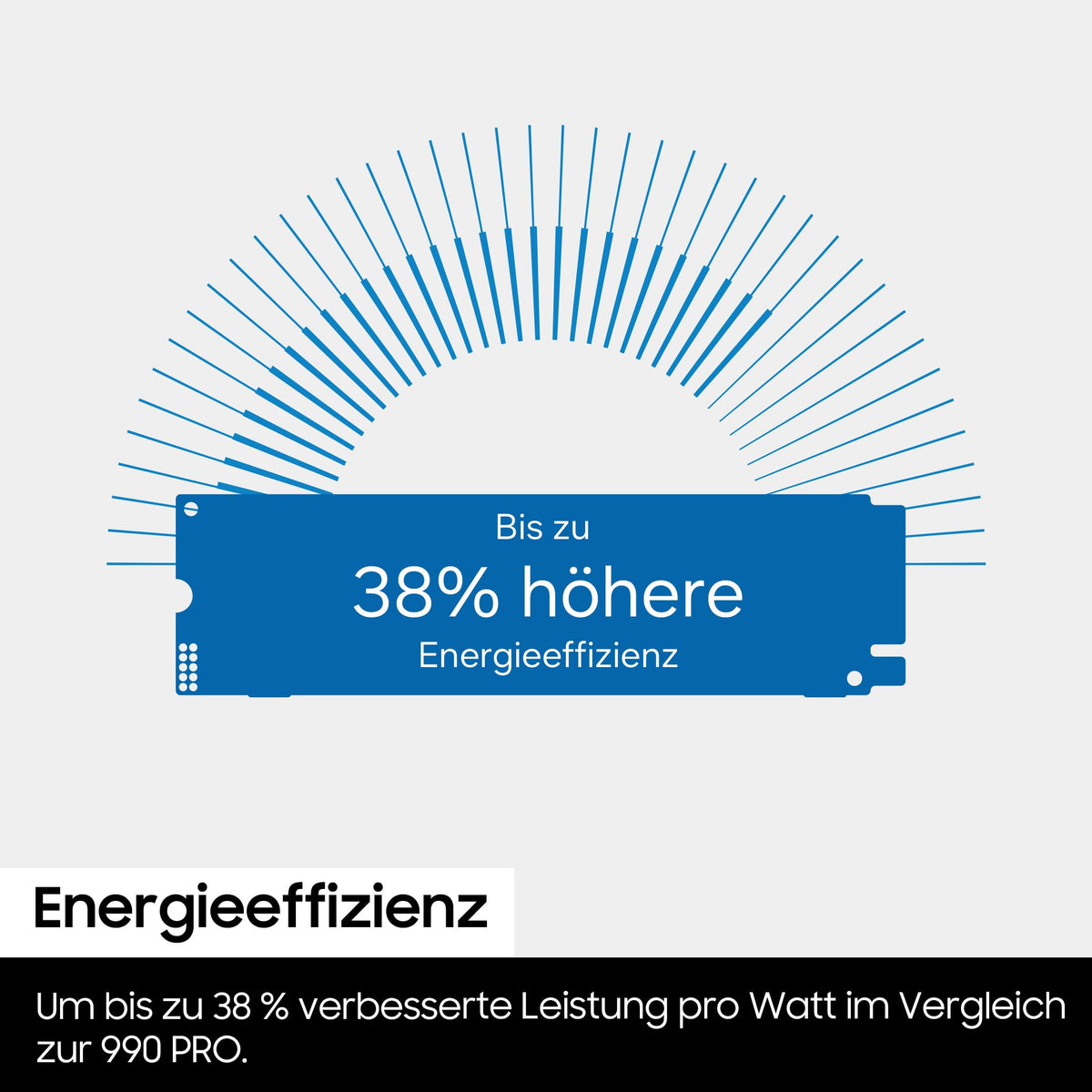 Samsung SSD 990, Internal M.2 NVMe SSD, 2TB, PCIe 4.0 x4 - MZ-V9V2T0BW