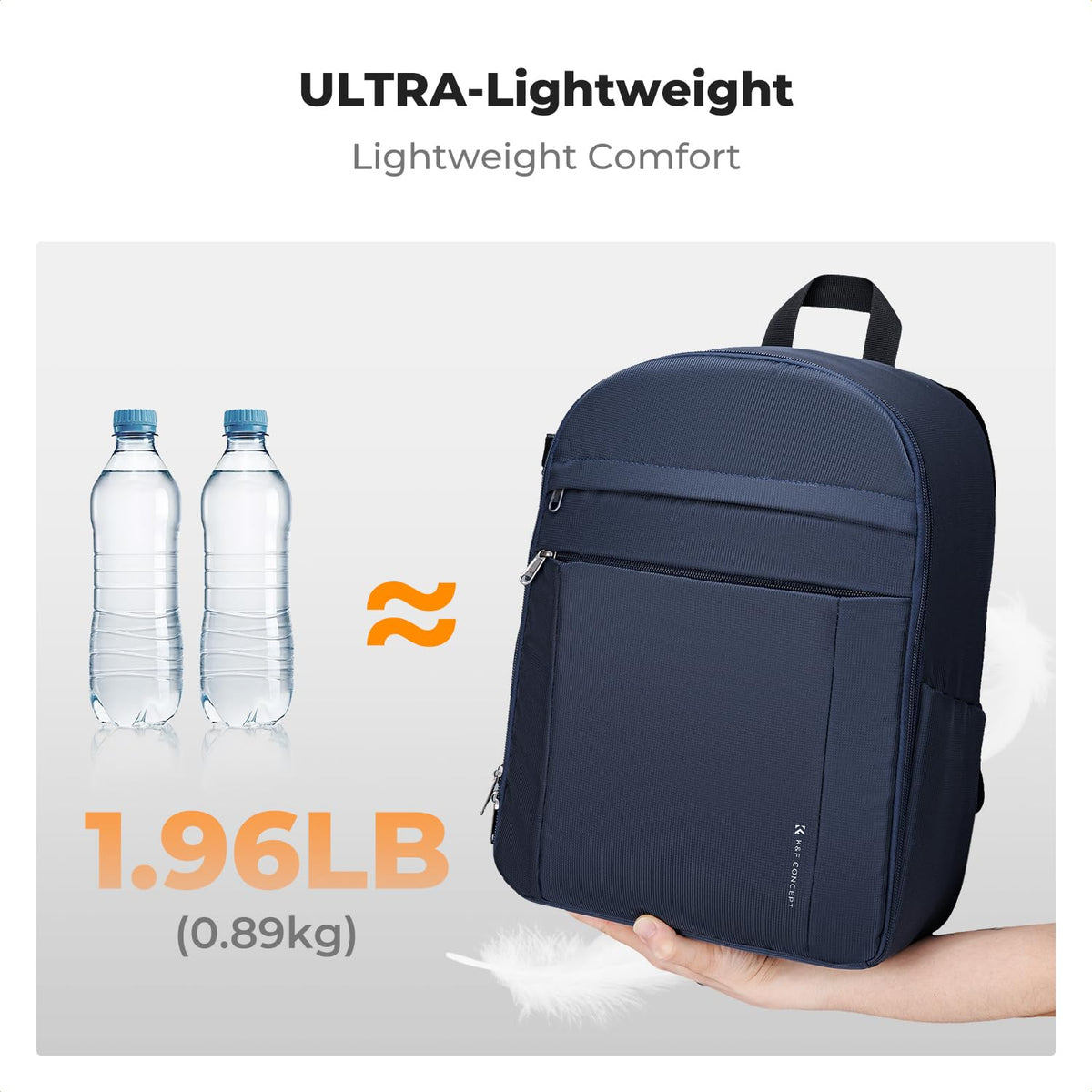 K&F CONCEPT camera backpack photo backpack compact & lightweight with rain cover - KF13.223V7