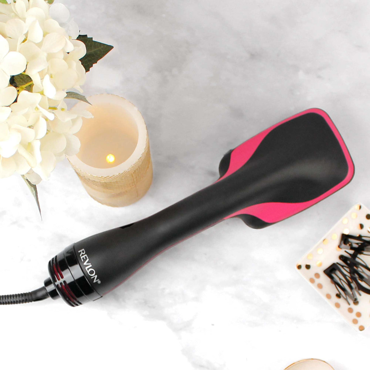 Revlon Pro RVDR5212E2 Pro Collection Salon One-Step Hot Air Brush, Black