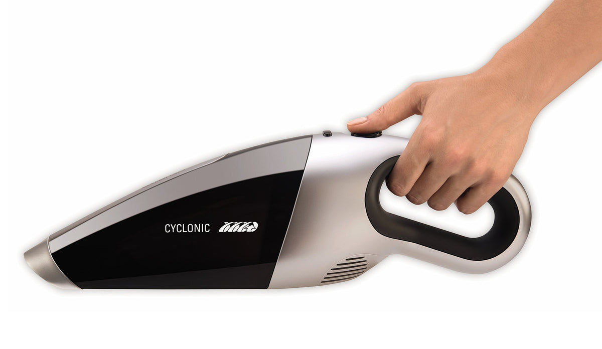 Rowenta Cordless Handheld Vacuum Cleaner Extenso Cyclonic 7.2 V, 350 ml dust capacity, cordless, operating time 16 minutes, integrated telescopic nozzle, chocolate/pearl metallic, AC4769 - AC476901