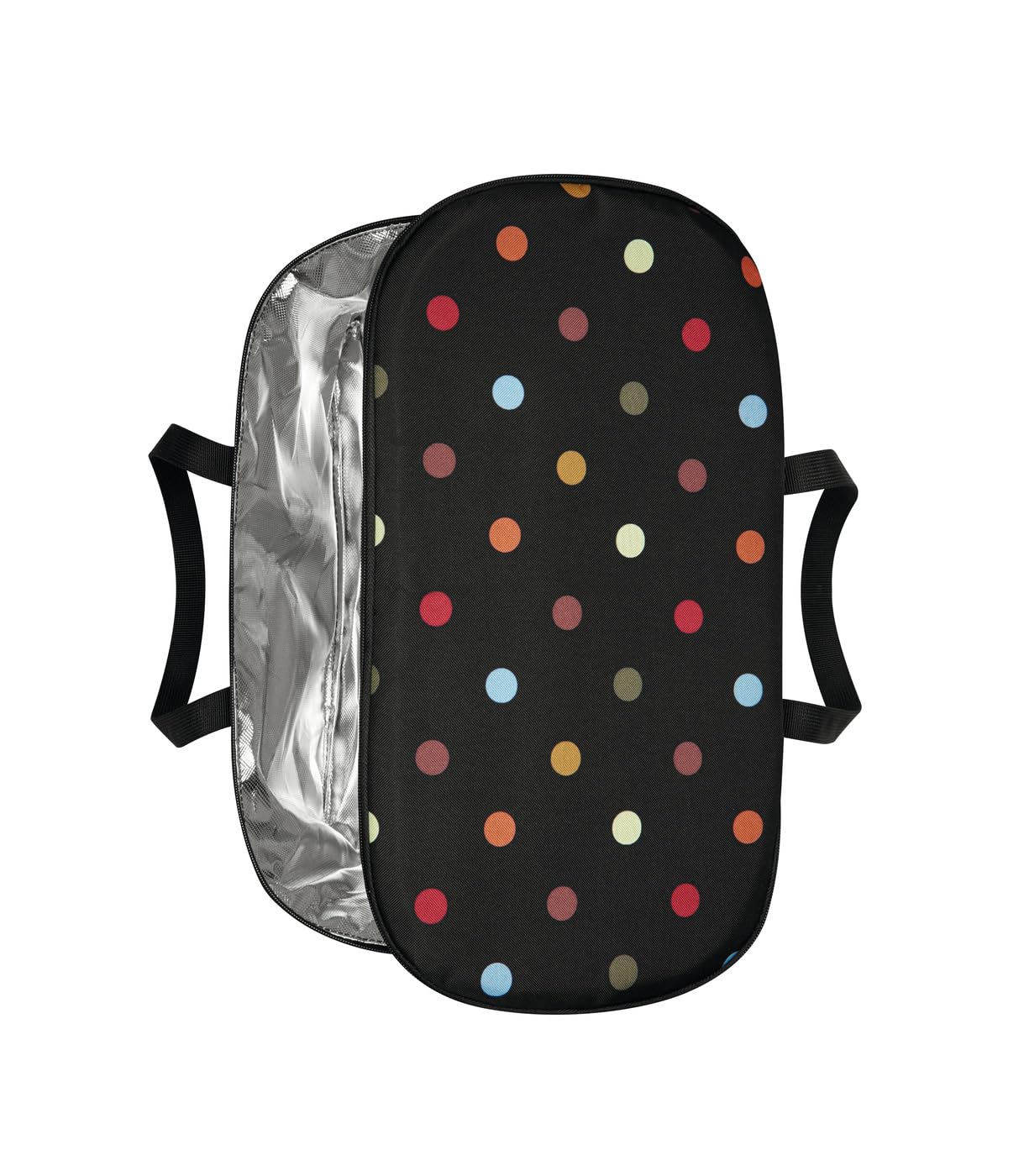 reisenthel coolerbag in dots – cooler bag made of high-quality polyester fabric – ideal for picnics, shopping and on the go - UH7009
