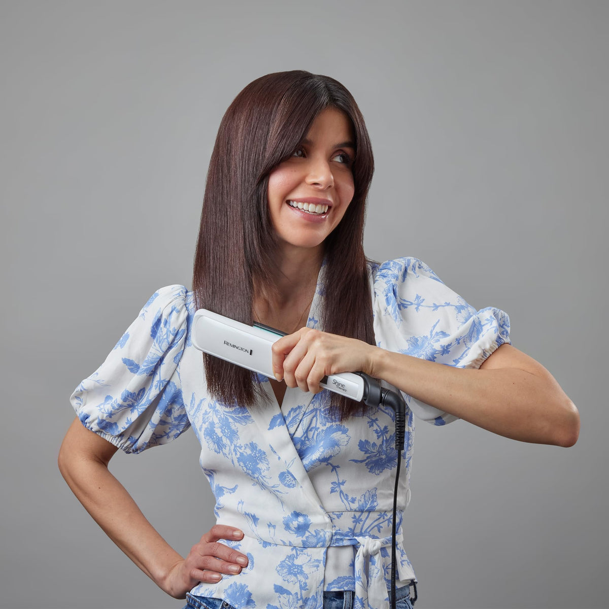 Remington Flat Iron Shine Therapy, Wide, LCD Display, 150–230°C, S8550 - 45661560100