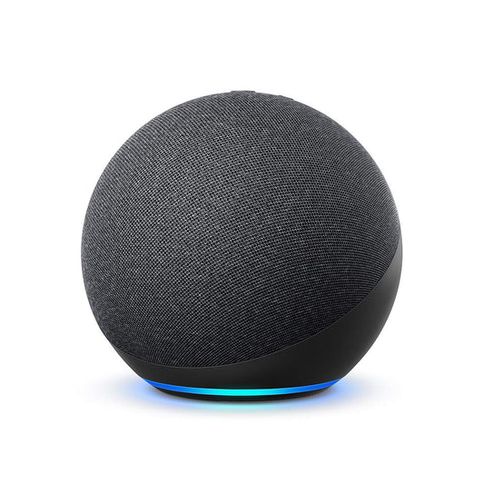 Echo (4th Generation), International Version | With outstanding sound, smart home hub and Alexa | anthracite - L4S3RE