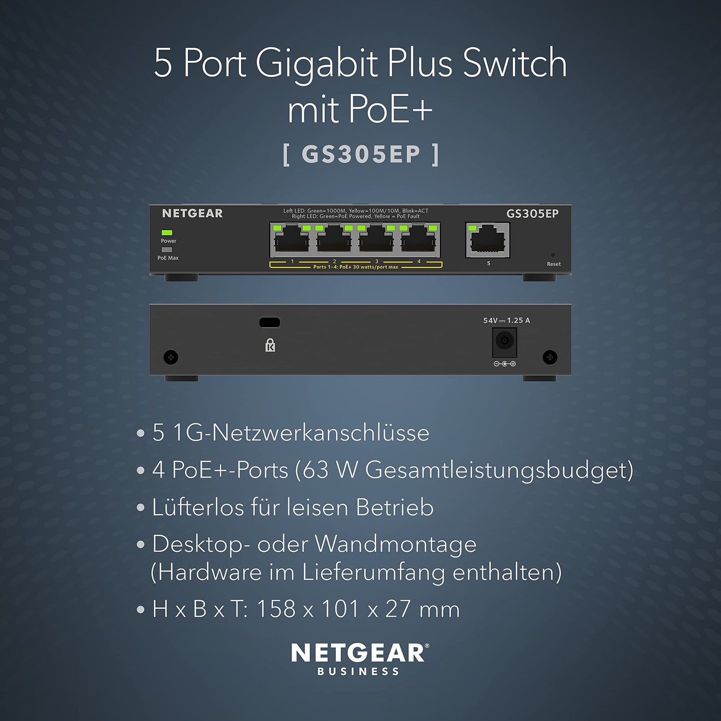 Netgear GS305EP (GS305EP-100PES)