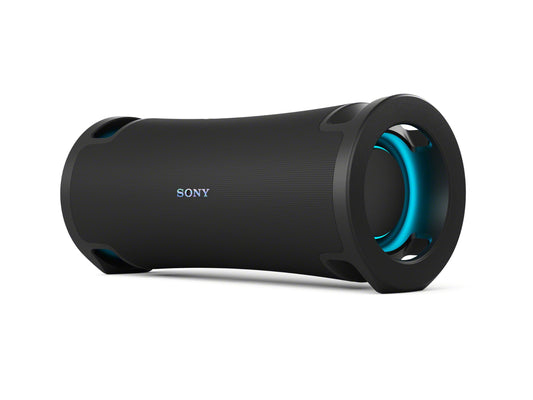 Sony ULT Field 7 - Portable Bluetooth speaker with ULT bass boost function, 30 hour battery, integrated power bank, waterproof and dustproof, LED, microphone and guitar input - black - SRSULT70B.EU8