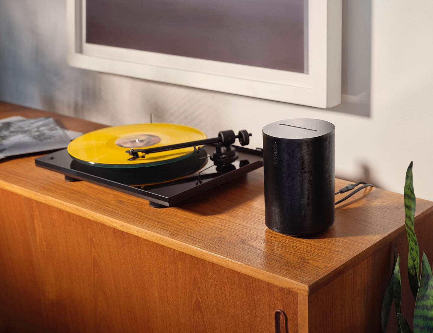 Sonos Era 100 | Smart speaker with WiFi, Bluetooth, compatible with Amazon Alexa - Black - E10G1EU1BLK