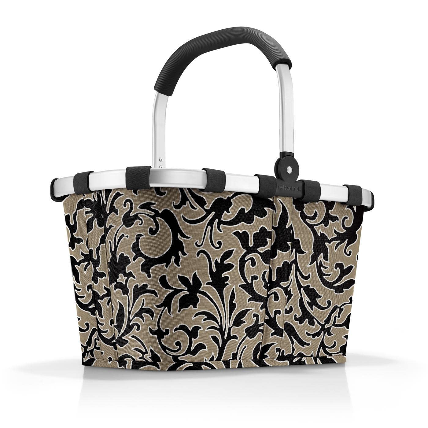 reisenthel carrybag baroque marble Sturdy shopping basket with plenty of storage space and practical inner pocket. Elegant and water-repellent design - BK7061