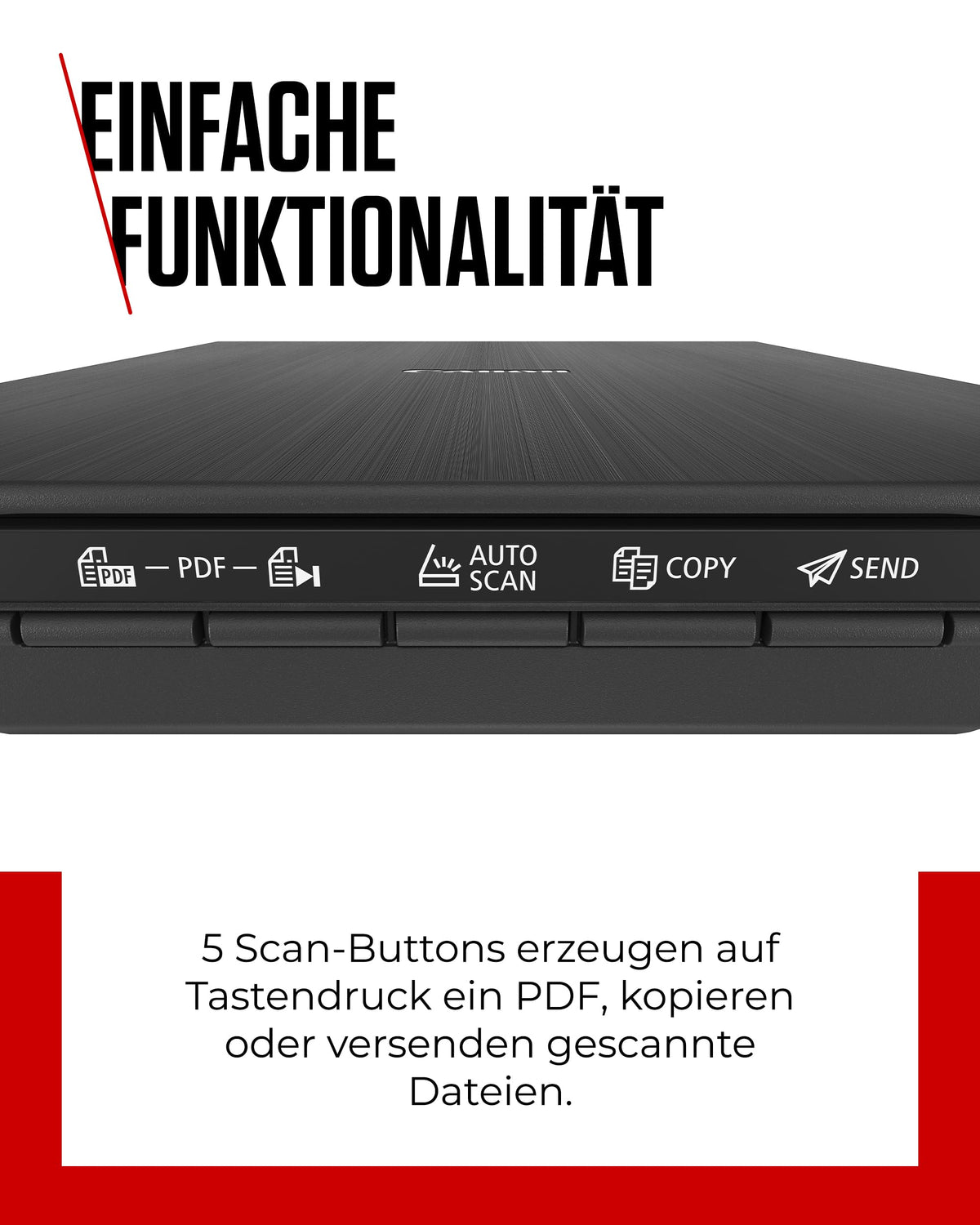 Canon LiDE 400 Scanner plat, scanare foto și documente A4, USB-C 3.0