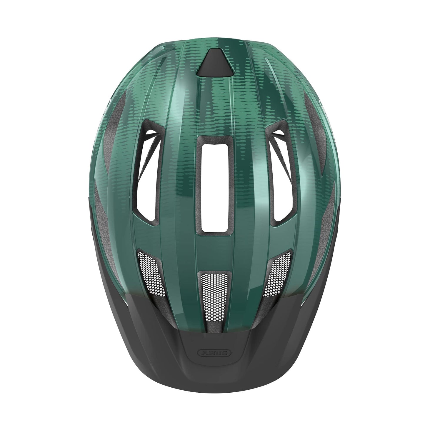 ABUS road bike helmet Macator - sporty bike helmet for beginners - also for pigtail wearers - for women and men - opal green, size S - 87239