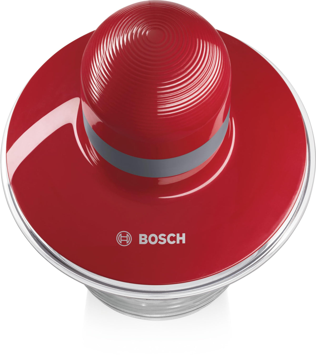 Bosch Universal Chopper, electric, fast, stainless steel blades, 800 ml container, disc for whipping cream, red, 400 W, MMR08R2