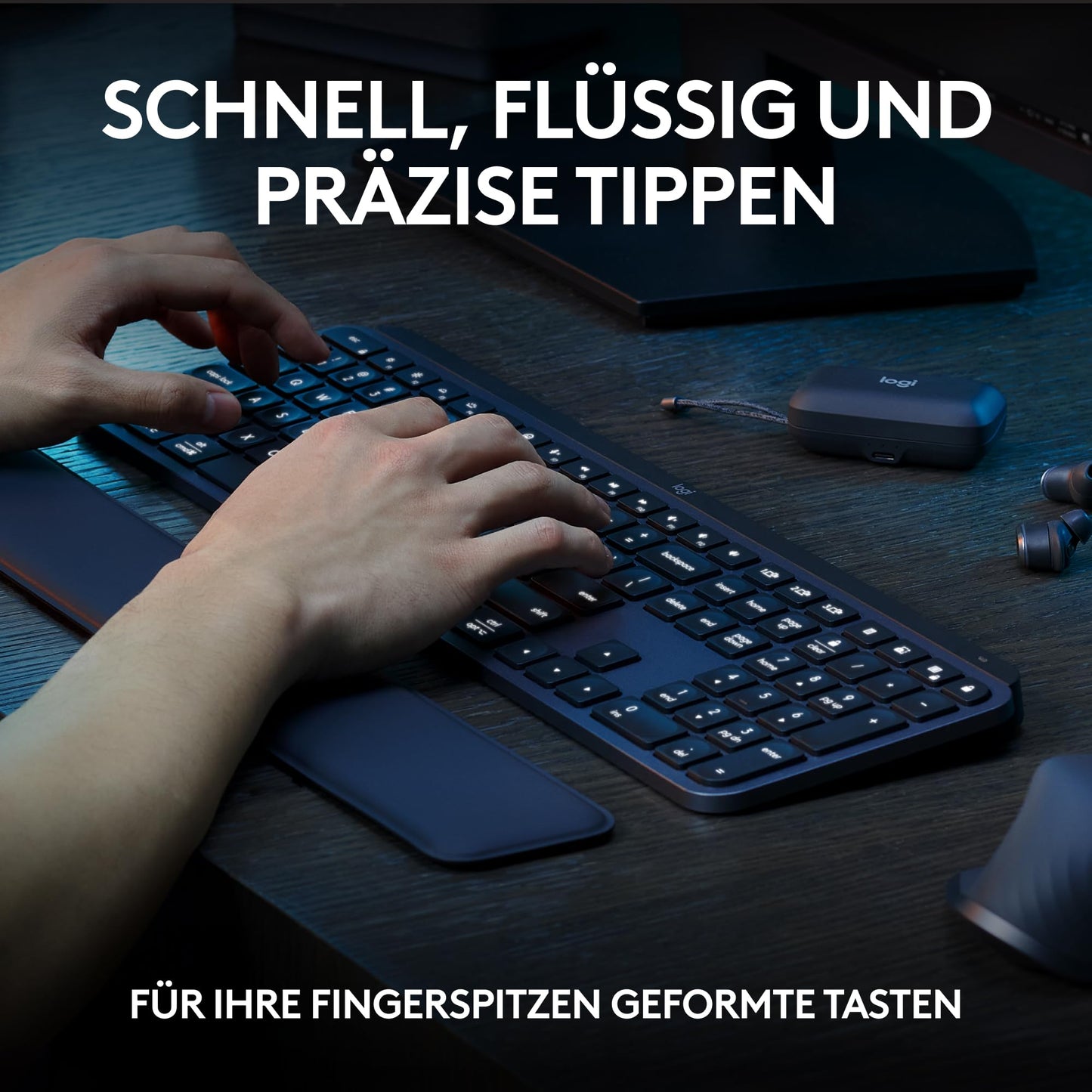 Logitech MX Keys S Combo: Powerful wireless keyboard and mouse - 920-011606