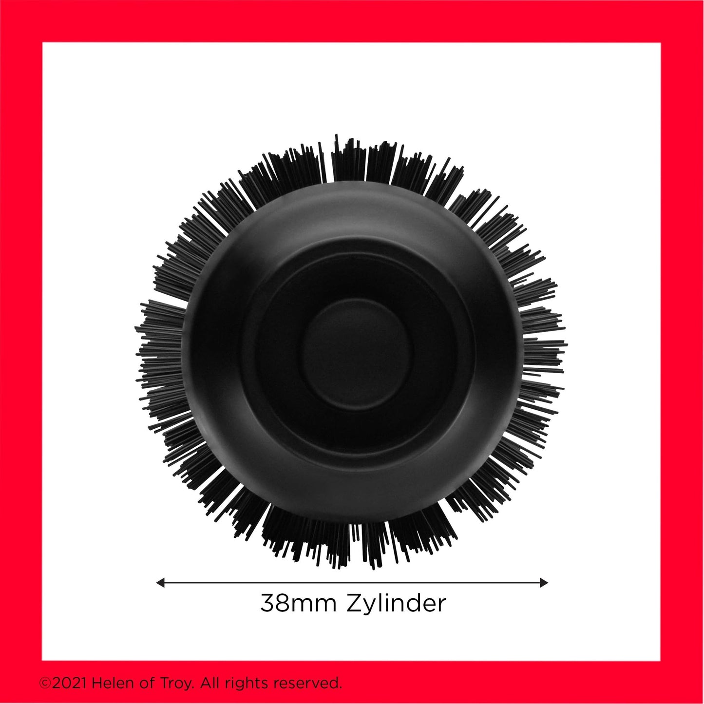 Revlon One-Step Style Booster - Round Brush Dryer and Styler, 38mm Round Brush (Thermal Bristles, Ceramic Coated Barrel, ION AND CERAMIC TECHNOLOGY) RVDR5292UKE