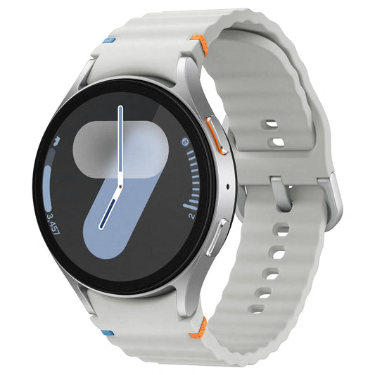 Samsung Galaxy Watch7 smartwatch, fitness watch, fitness tracker and activity tracker, 44 mm, LTE, silver, including 36 month manufacturer's warranty - SM-L315FZSADBT