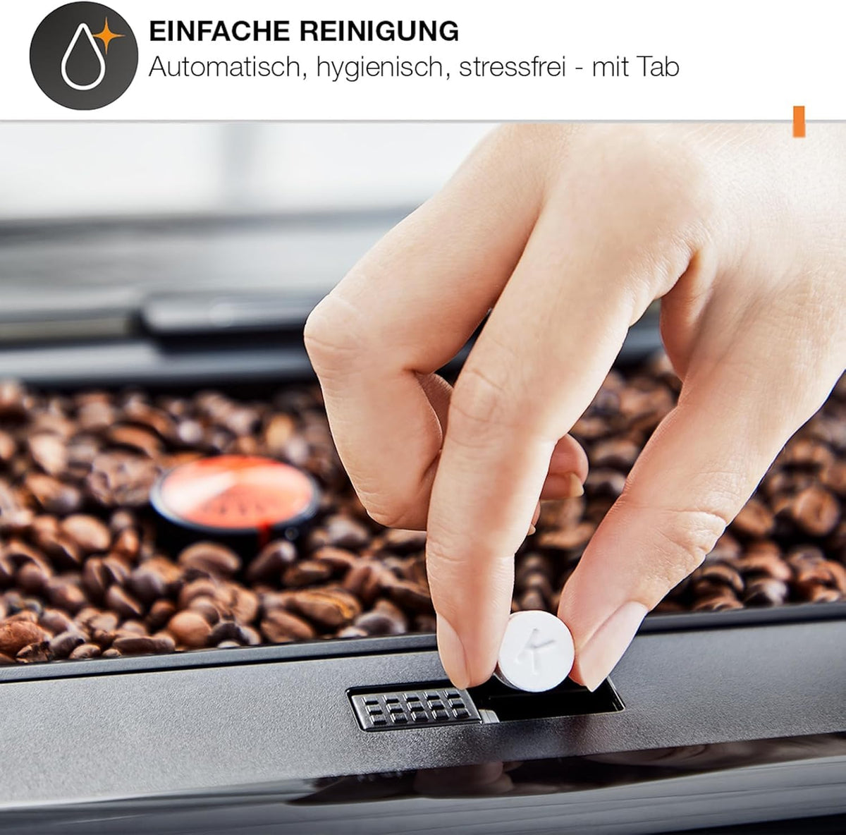 KRUPS Evidence One aparat de cafea automat cu tub pentru lapte, cappuccino cu o singură atingere, 12 specialități de băuturi, funcție pentru 2 căni, display colorat, mașină de cafea, sigiliu TÜV, negru, EA895N10