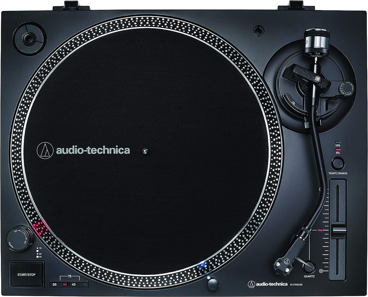 Audio-Technica LP120XUSBBK Direct Drive Turntable (Analog and USB) black - AT-LP120XUSBBK