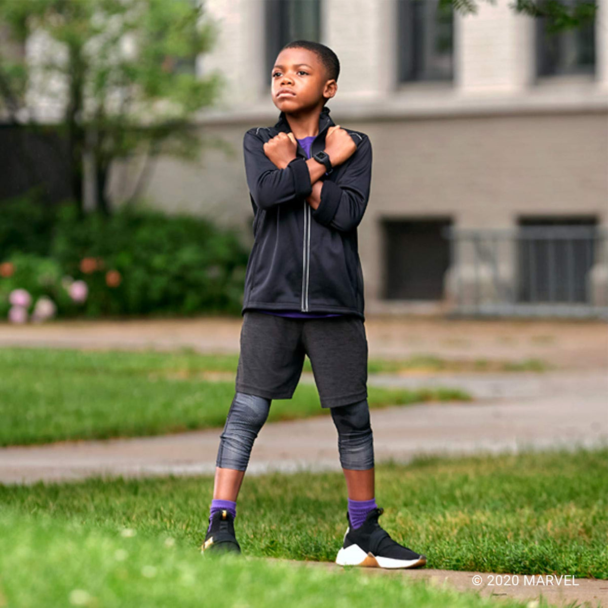 Garmin vívofit jr. 3, Activity Tracker for Kids, Marvel Black Panther - 010-02441-10