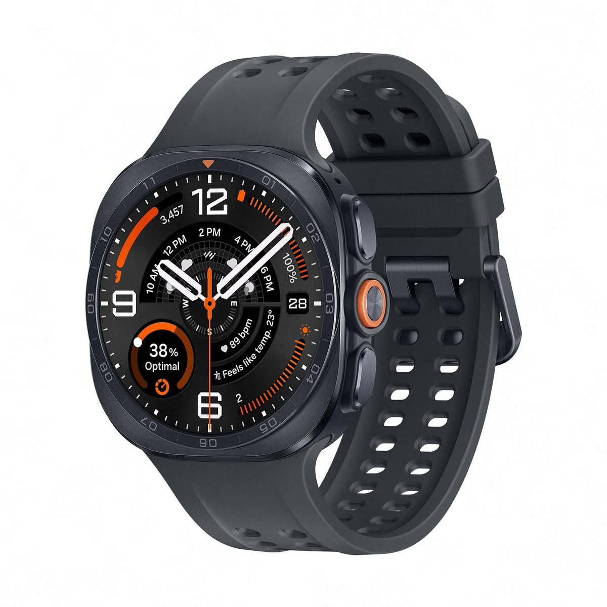 Samsung Galaxy Watch Ultra2 Smartwatch, 47 mm, LTE, Titanium Gray - SM-L715FZKAEUB