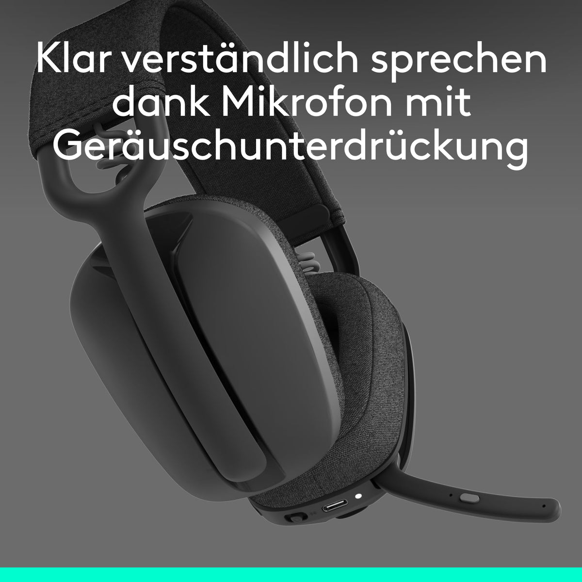Logitech Zone Vibe 100 Lightweight Wireless Over-Ear Headphones - 981-001213