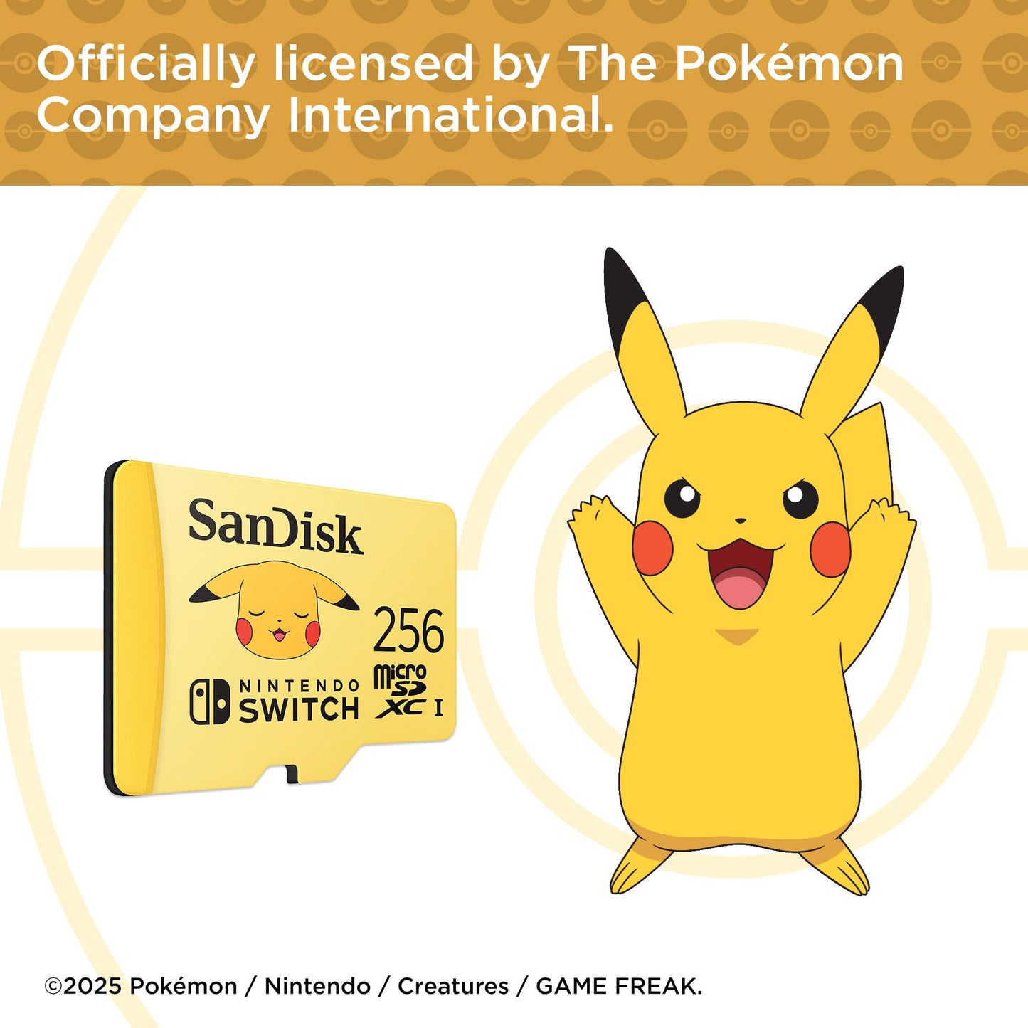 SanDisk Pokémon 256GB SDSQXAO-256G-GN6ZK