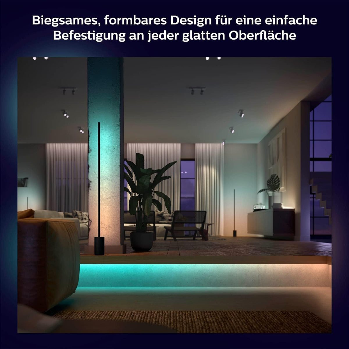 Philips Hue Gradient Lightstrip Base Set, Ambient Lighting, 2m - 929002994901