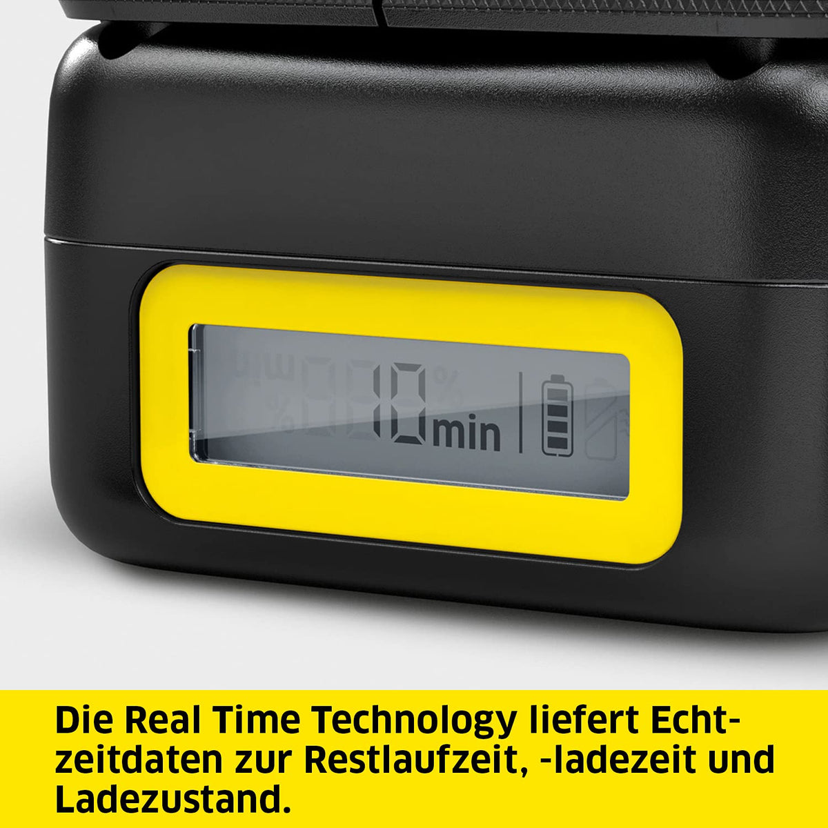Kärcher 36 V Starter Kit 36/25, 36 V/2.5 Ah battery with fast charger, lithium-ion battery, charging time: fully charged in less than 1.5 hours, compatible with all devices in the 36 V Battery Power platform. - 2.445-064.0