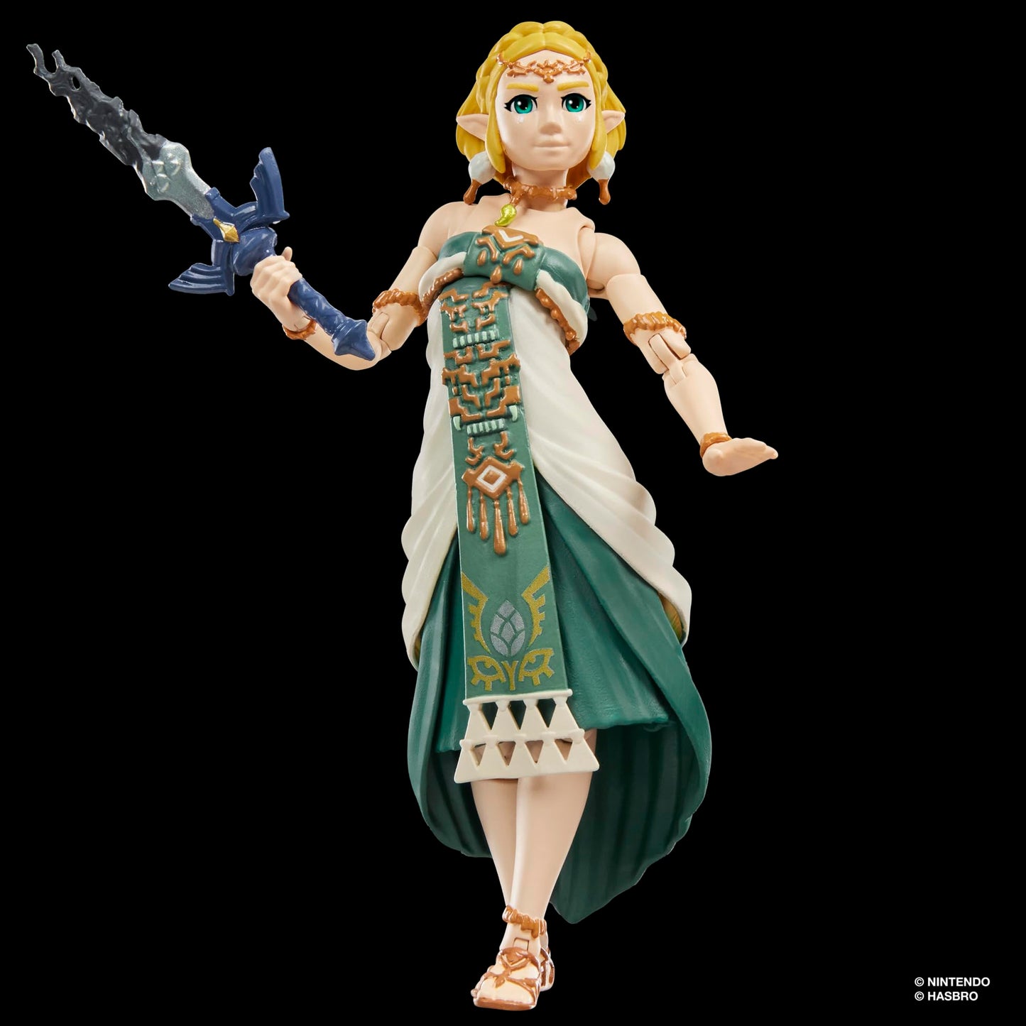 The Legend of Zelda Heroes of Hyrule Princess Zelda, The Legend of Zelda: Tears of the Kingdom Premium Collectible Action Figure (15cm) - G45165X0