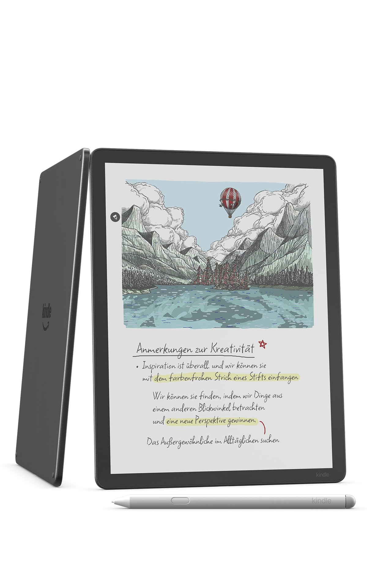 Amazon Kindle Scribe Colorsoft 32GB (Latest Generation) - 11" Frontlit Color Display - Thin, Light, Powerful - Documents, Books and Integrated Notebook - Graphite - PA2MA5