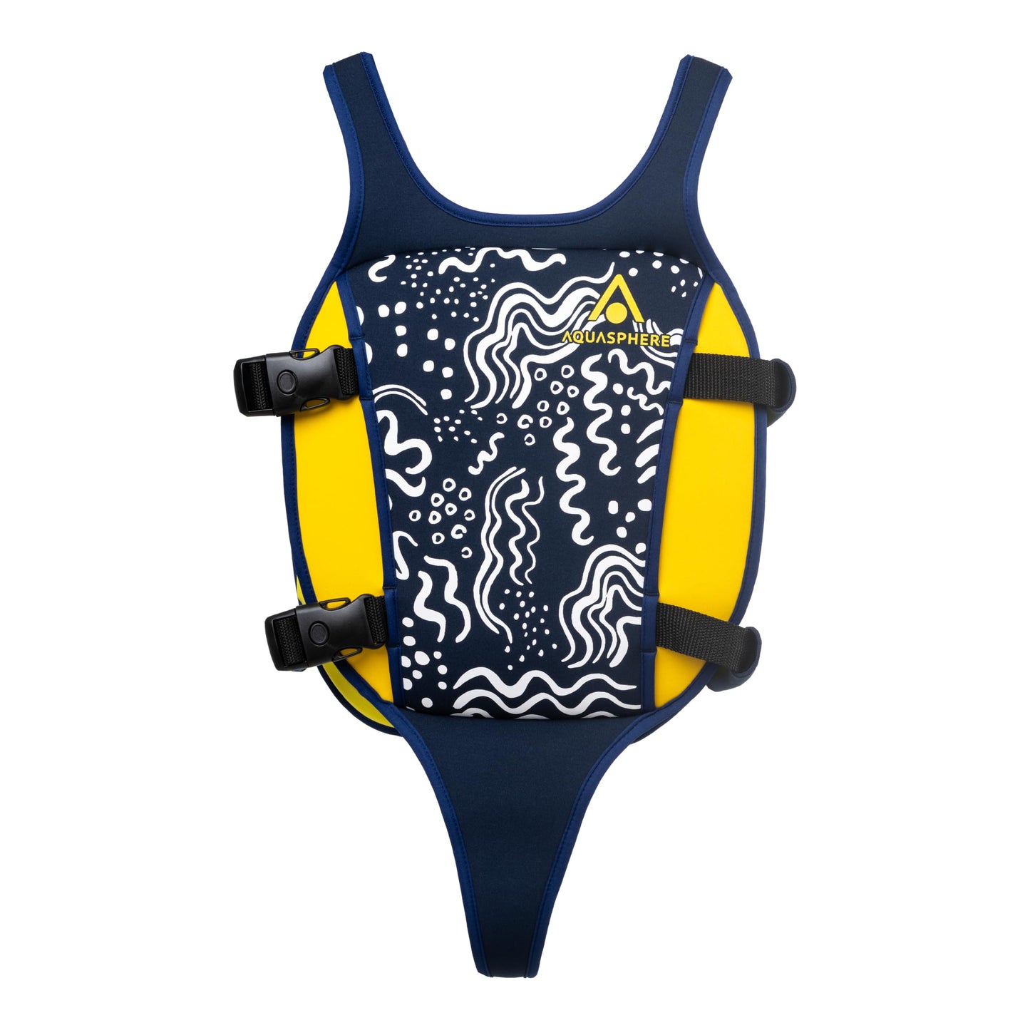 Aquasphere Life Jacket, Swimming Aid for Children, Neoprene Vest with Secure Grip on the Back, Buoyancy Vest for Children and Toddlers. - ST134EU0441M