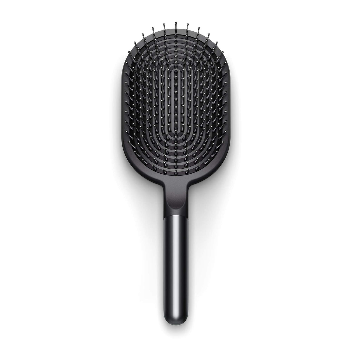 Dyson Paddle Brush, Nickel and Black, For All Hair Types, For Women - 971056-01
