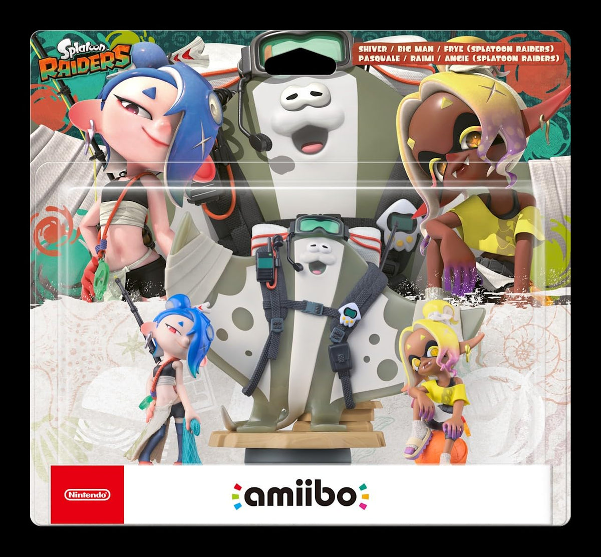 amiibo - Mako/Mantaro/Muri (Splatoon Raiders) - 38145