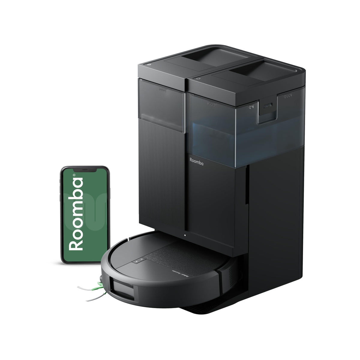 iRobot Roomba Plus 516 Vacuum Robot, AutoWash Base, 75 °C Mop Wash - N284040