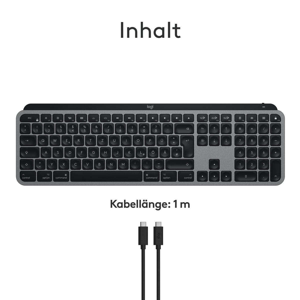 Logitech MX Keys S pentru Mac, tastatură fără fir, fluidă - 920-011623
