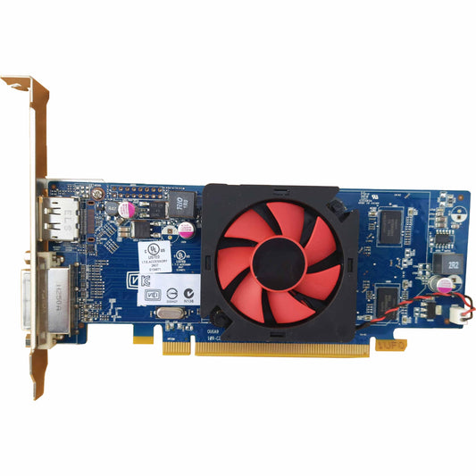 SIMPLETEK - Placă grafică AMD RADEON HD7470 1GB GDDR3 pentru PC desktop | Multi-monitor | 1x DVI, 1x DPI (renovat)