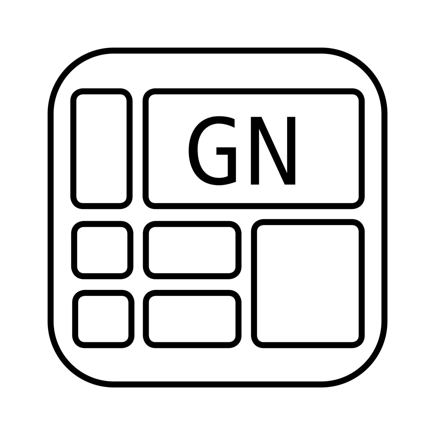 APS GN draining rack - made of stainless steel for Gastronorm containers, suitable for GN 1/1 - dimensions: 25 x 45 cm, height: 1.5 cm - 81117