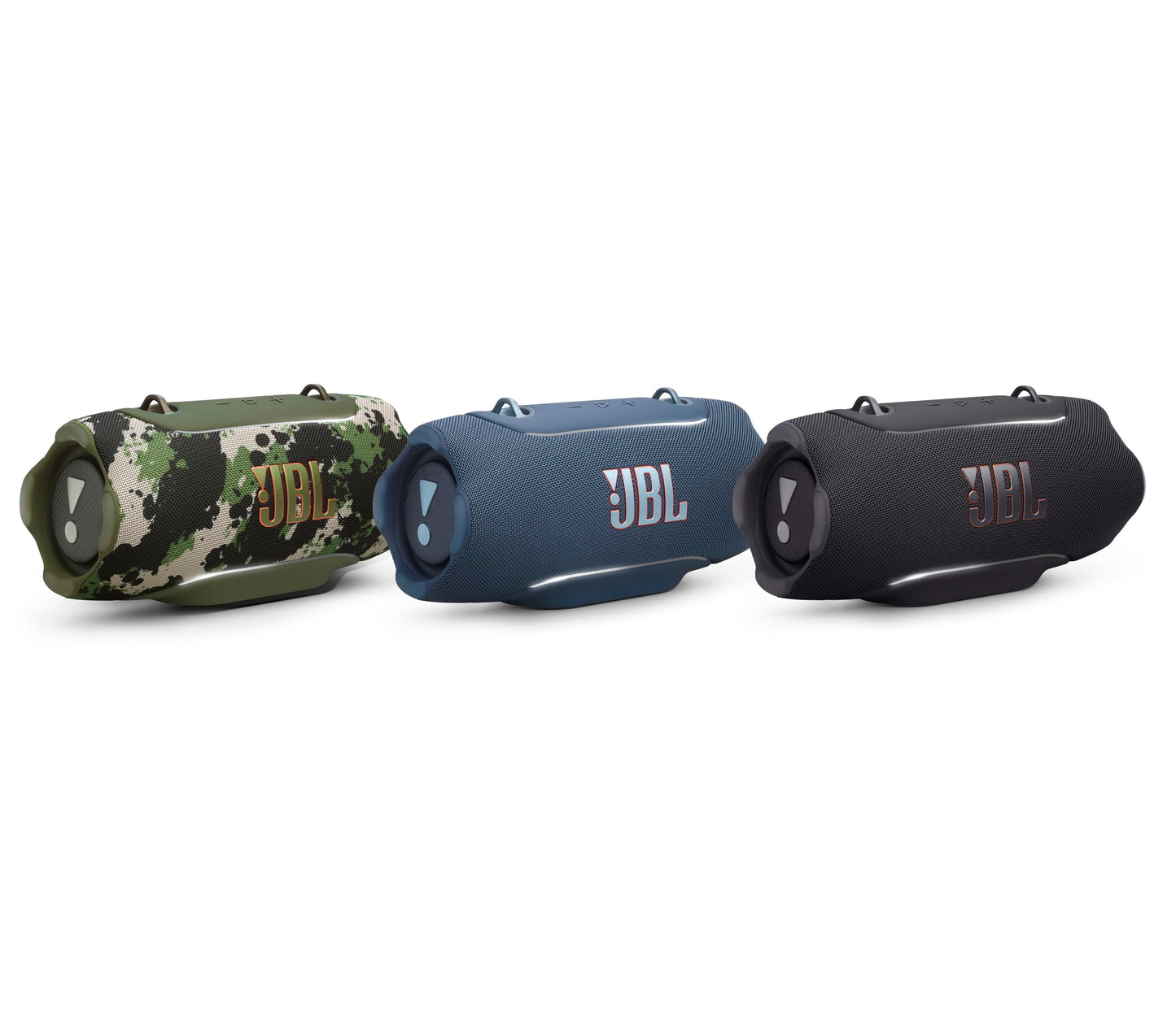 JBL Xtreme 5 portable Bluetooth speaker with JBL Pro Sound, practical shoulder strap, IP68 waterproof, integrated power bank, blue - JBLXTREME5BLU