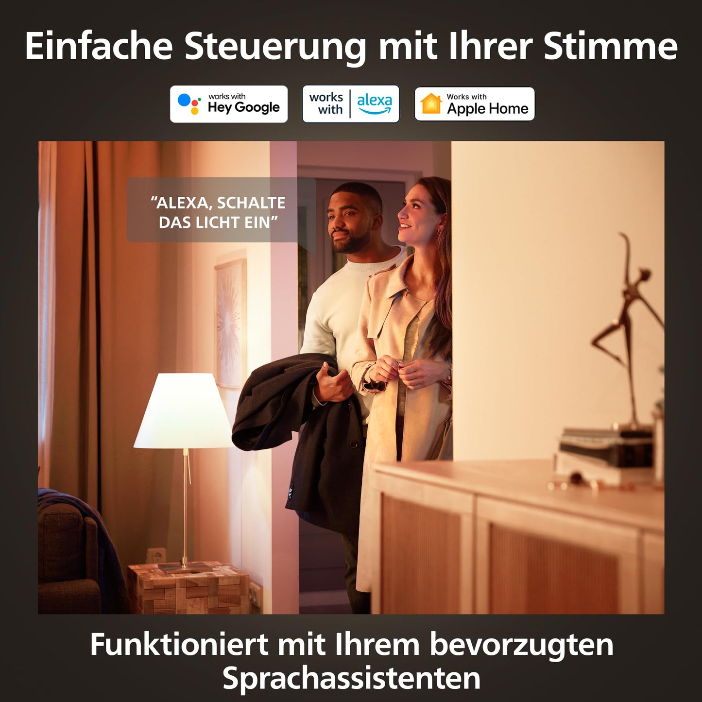 Philips Hue White Ambiance GU10 3-Pack (929003666703)