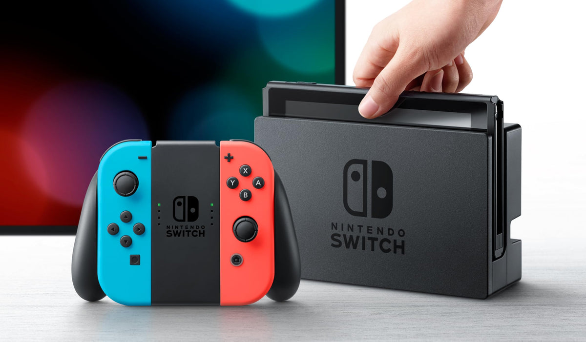 Nintendo Switch Console Neon Red/Neon Blue - 215525