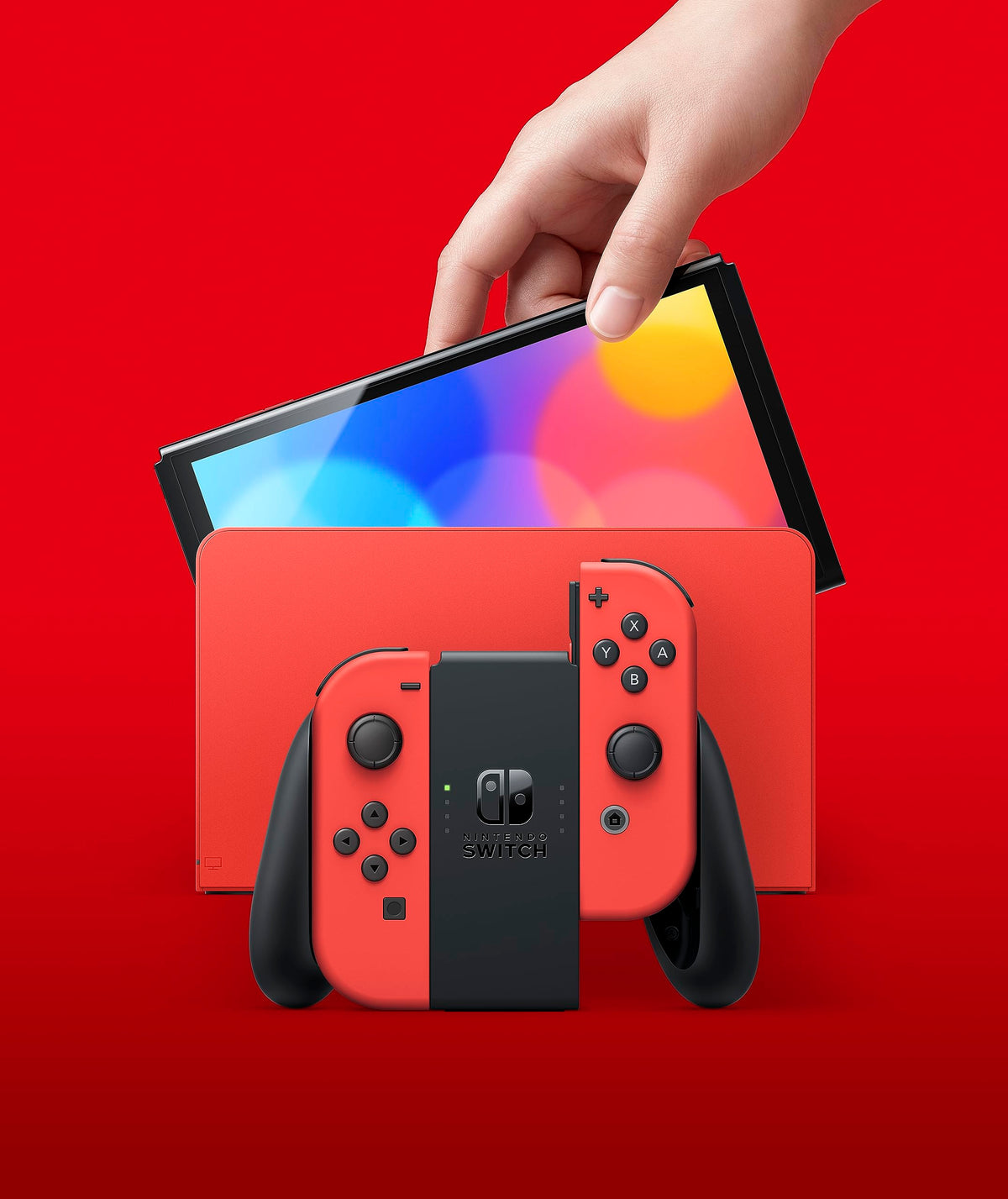 Nintendo Switch (OLED Model) - Mario Edition (red) - 10011772