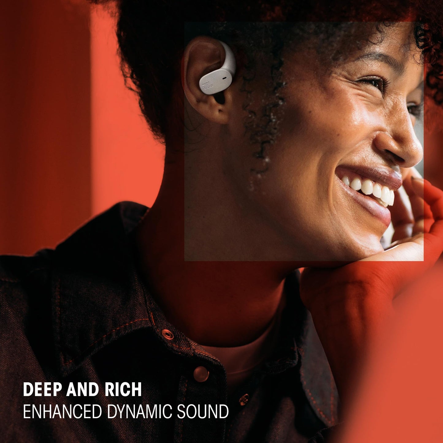 JBL Sense Lite, wireless open-ear headphones, black - JBLSENSELITEBLK