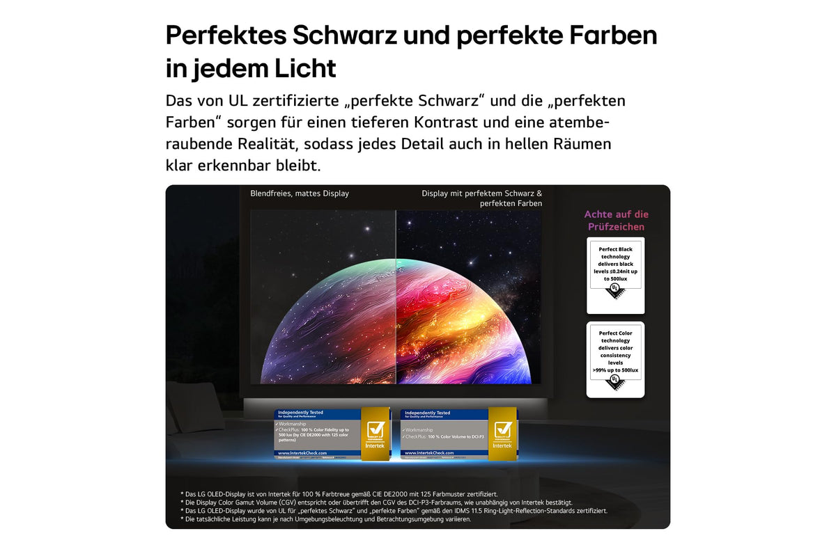 LG OLED42C6ELB 4K OLED Evo AI TV, 42 inch, procesor α11 Gen3, webOS 26, 120Hz, VRR până la 165Hz, an de model 2026, clasă energetică G