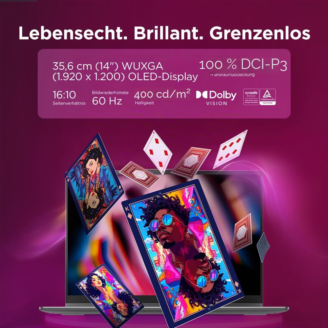 Lenovo Yoga 7 2in1 Aura Edition | Laptop | Intel Ultra 7 | 32GB | 1TB - 83TE001RGE