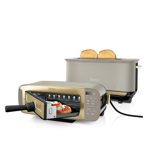 Ninja Foodi 3-in-1 Toaster, Electric Grill with Lid, ST202EUSTGD