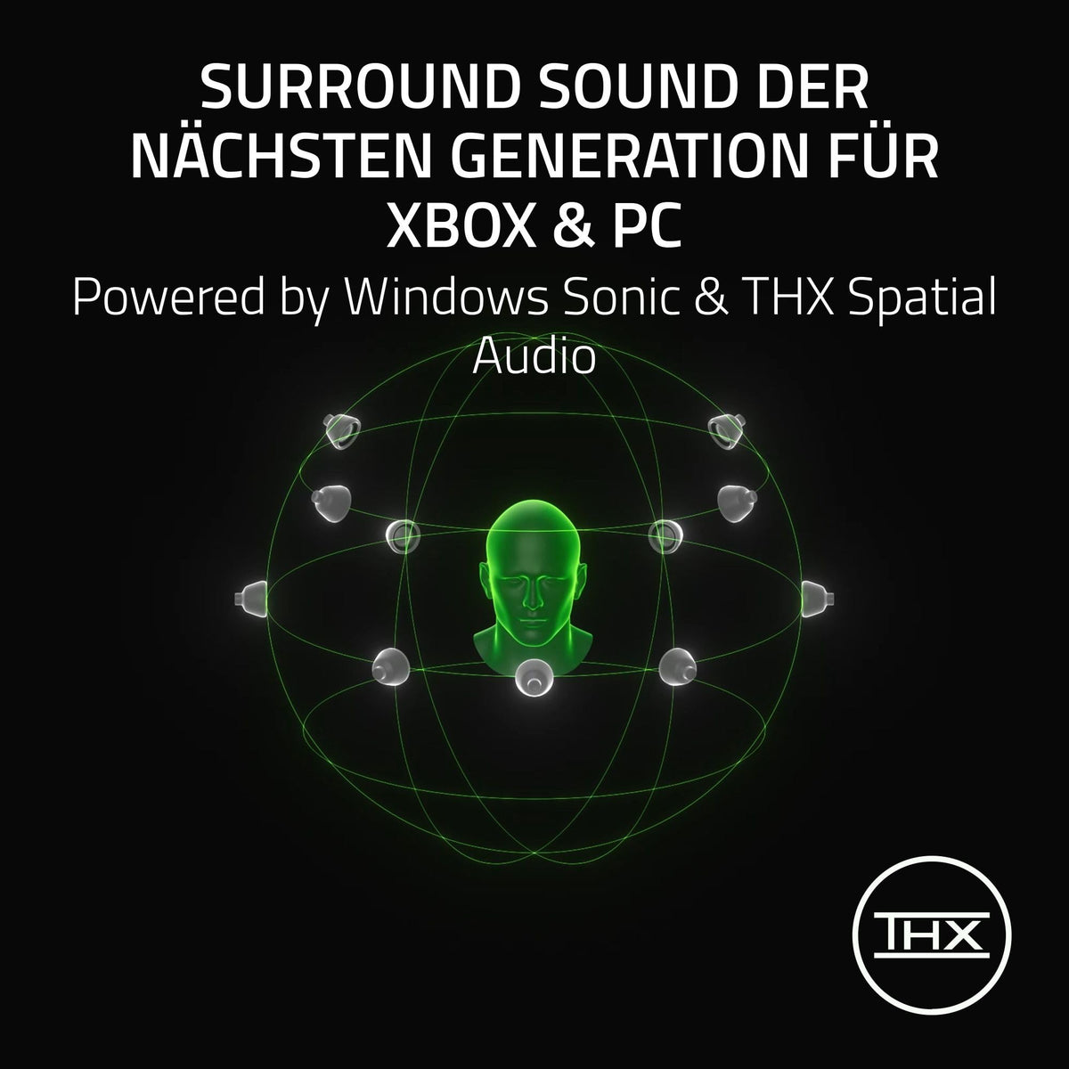 Razer BlackShark V3 Xbox S|X - Wireless E-Sport Headset - Triforce 50mm Drivers - Detachable Wideband Microphone - HyperSpeed 2.4 GHz & Bluetooth - Surround Sound - Xbox/PC | White - RZ04-05410500-R3M1