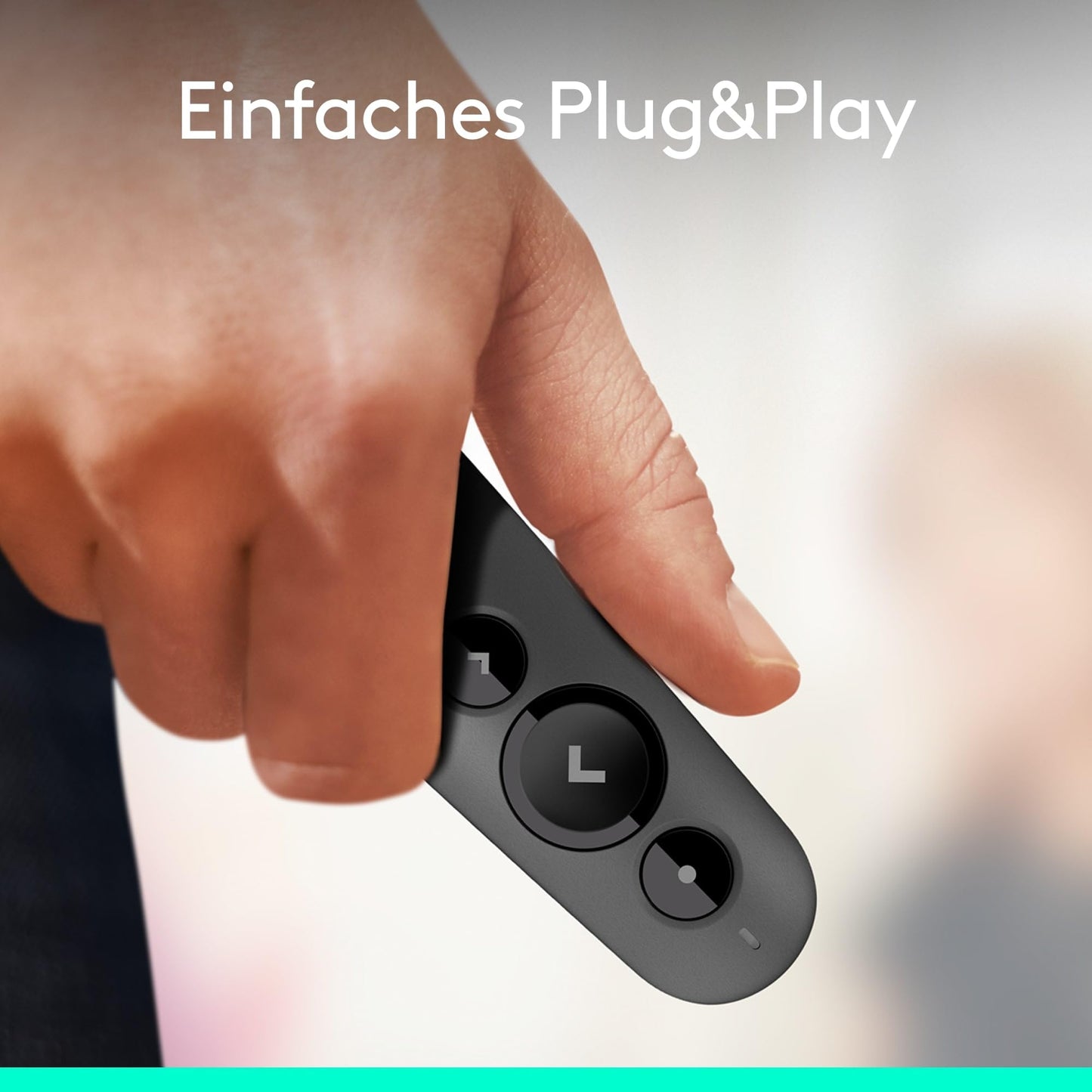 Logitech R500s Presenter mit Laser Klasse 1 für Bluetooth und USB - 910-005843