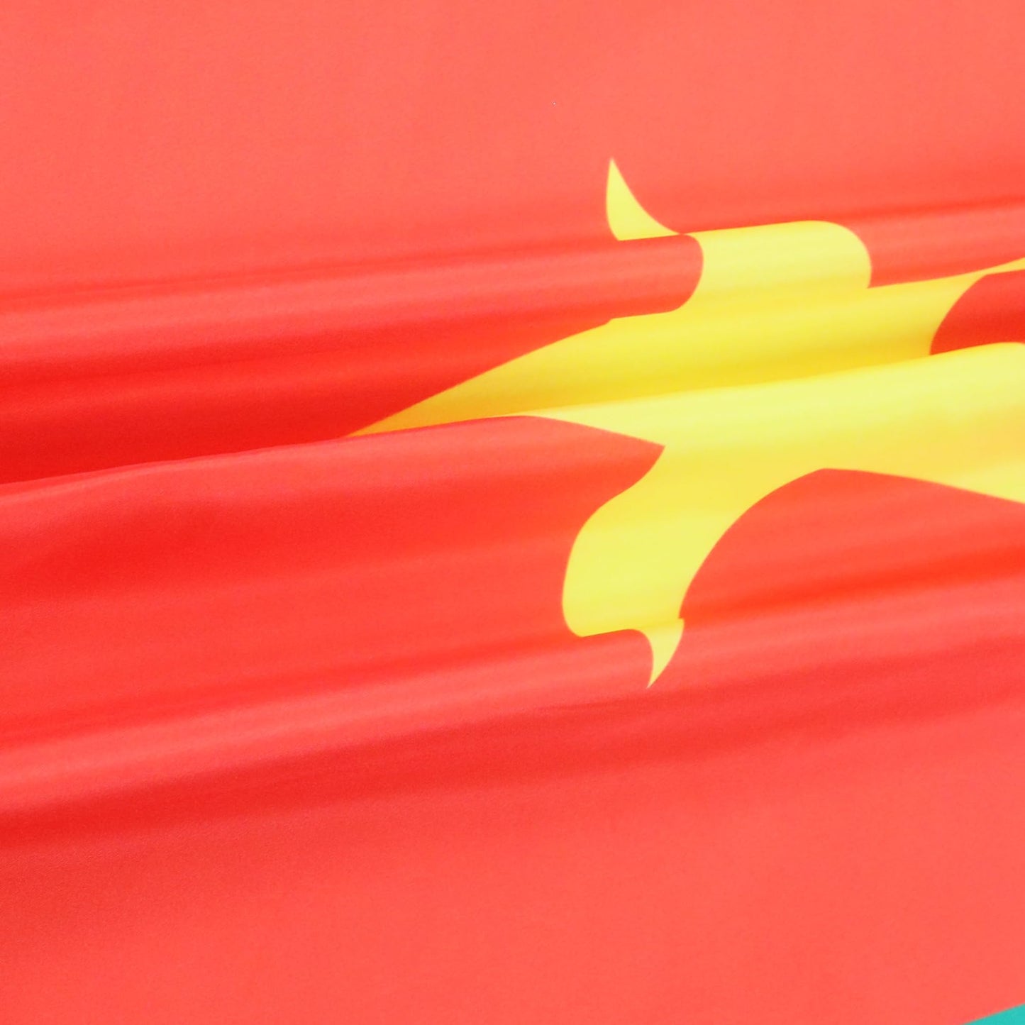 AZ FLAG - Cameroon flag - 250x150 cm - Cameroonian large flag 100% polyester with brass eyelets - 300g - K_36