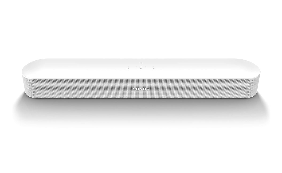 Sonos Beam (Gen 2). The smart soundbar for TV, music, and more (White) - BEAM2EU1